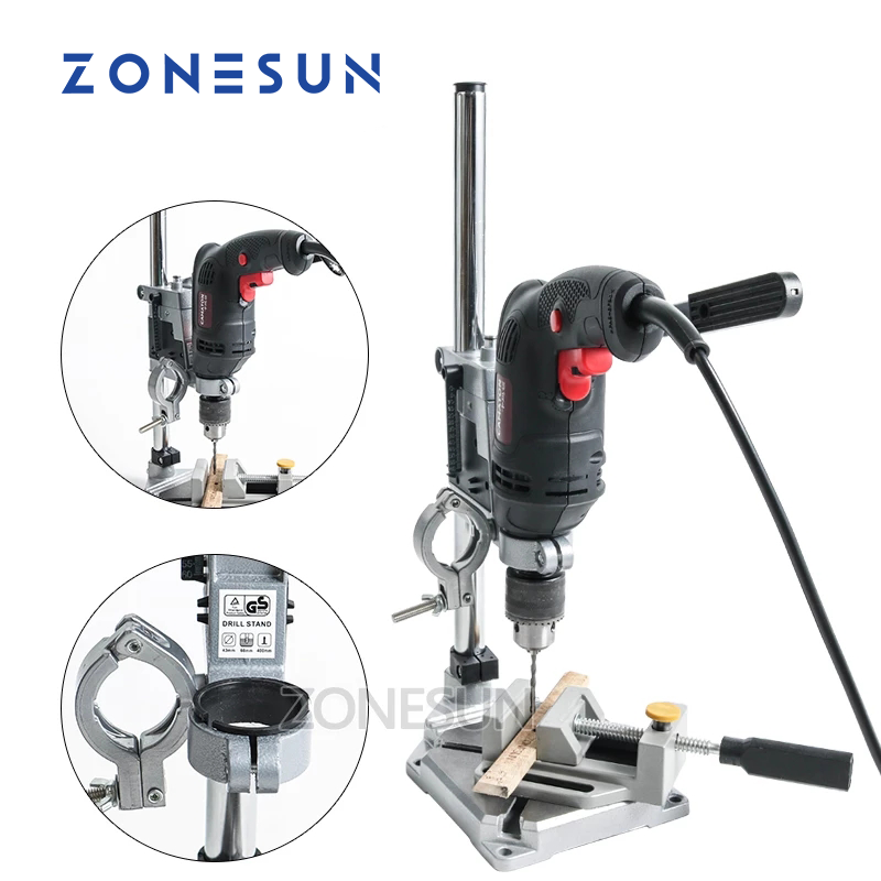 Woodworking Clamp - ZONESUN Mit festem Halter für elektrische