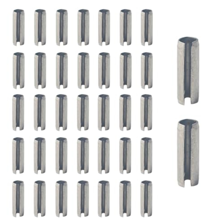 Woodworking Finishing - 100 Stück geschlitzte Federstifte, geteilte Rollenstifte