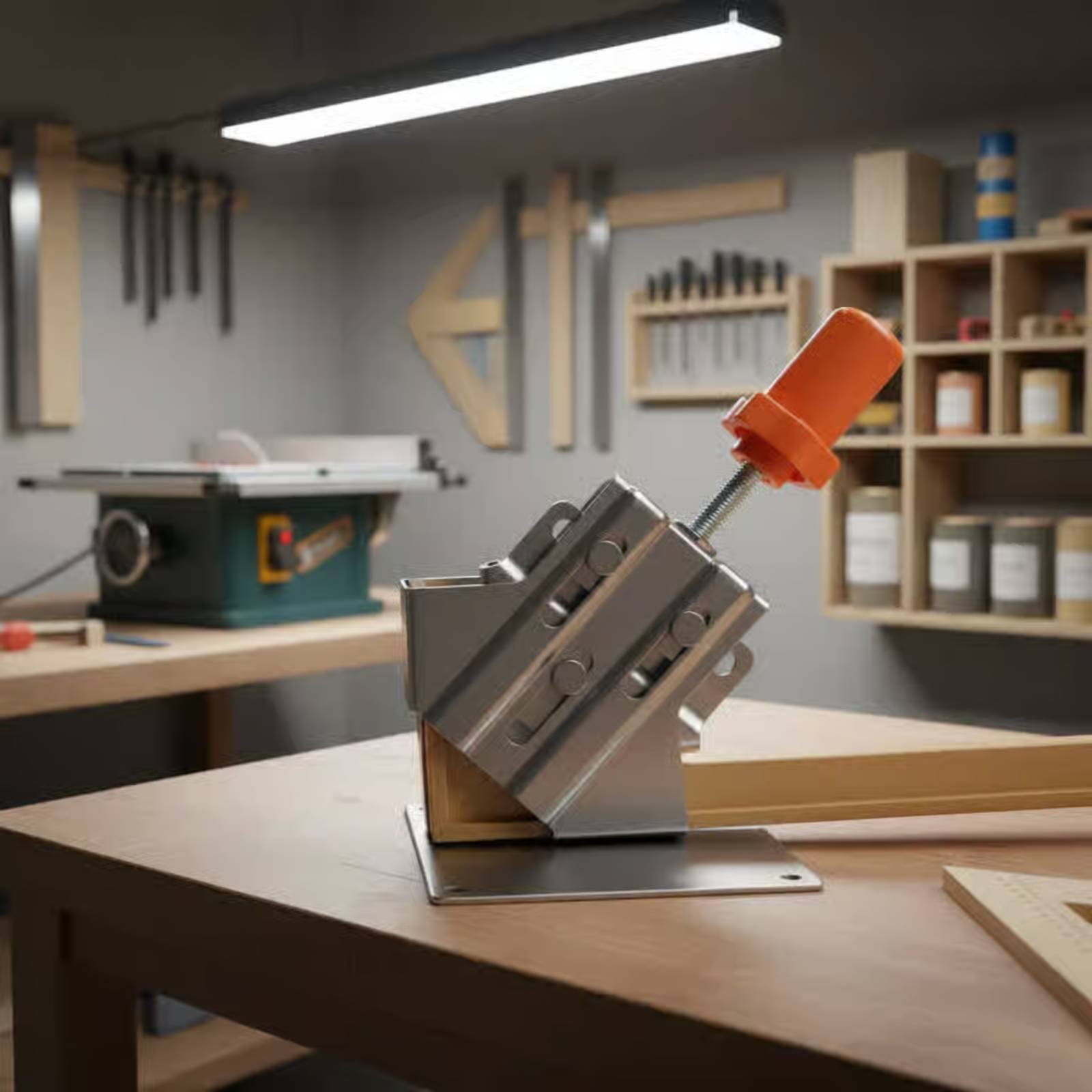 Woodworking Carpenter - 90-Grad-Eckklemme aus Edelstahl, Holzbearbeitungs-Eckklemme, Hardware-Werkzeug, robust,