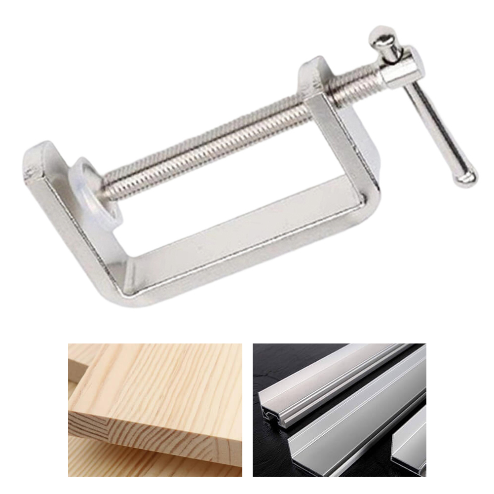 Woodworking Clamp - Hochleistungs-G-Klemme, C-Klemme mit großer Reichweite, verstellbare