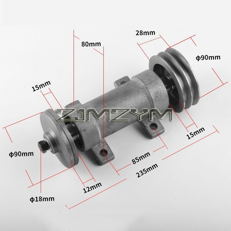 Woodworking Tools - Holzbearbeitungs-Tischkreissägenwellenbaugruppe 205 Getriebelagersitz Holzschneidewerkzeug für Holzschneiden