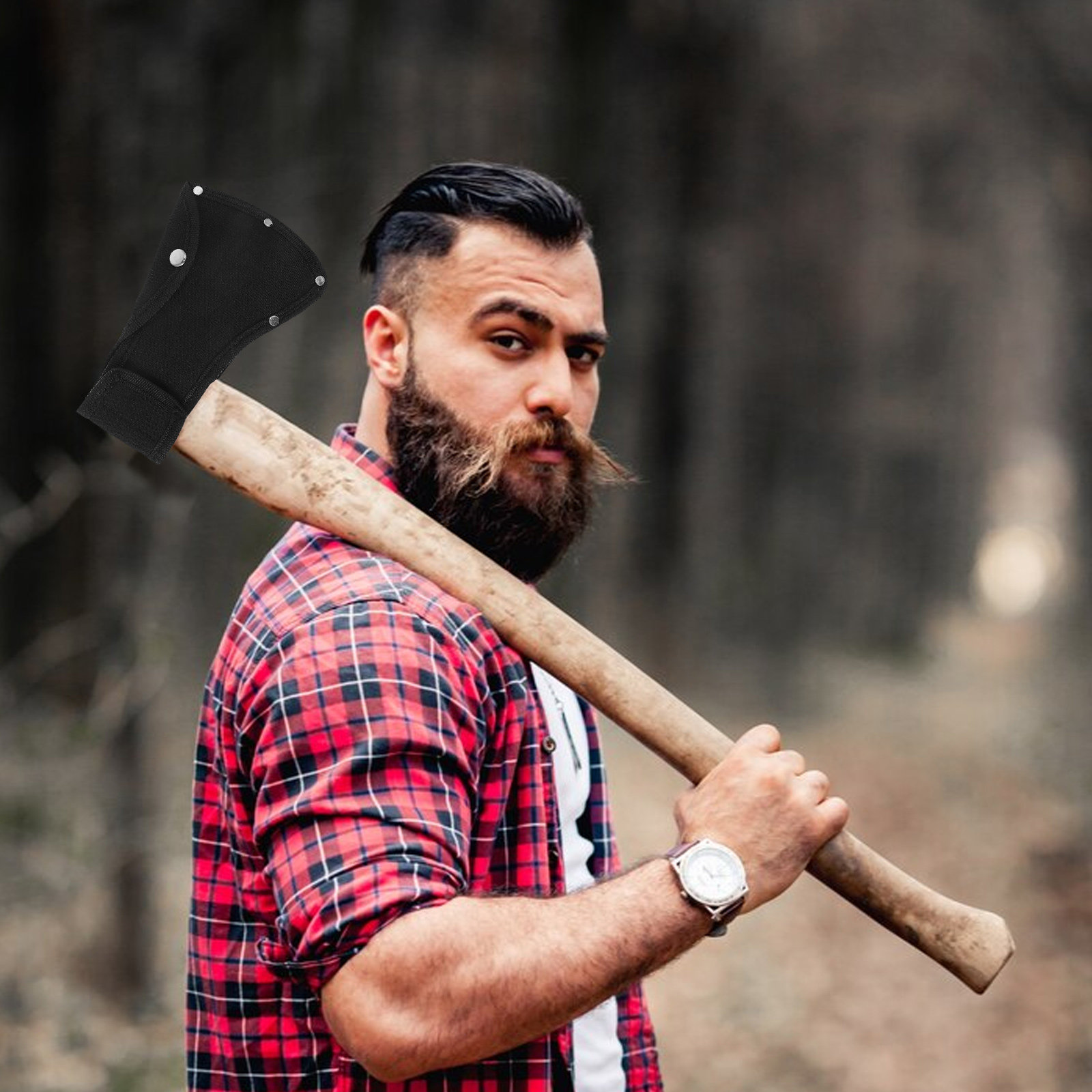 Woodworking Hatchet - Nylon-Axttasche, verdickt, für Outdoor-Camping, Axtschutz, wiederverwendbare
