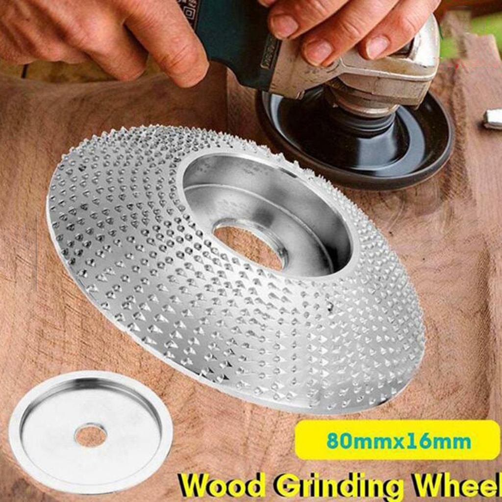 Woodworking Tools - Holzschnitz- und Formgebungsscheibe für Winkelschleifer, Wolframkarbid-beschichtetes