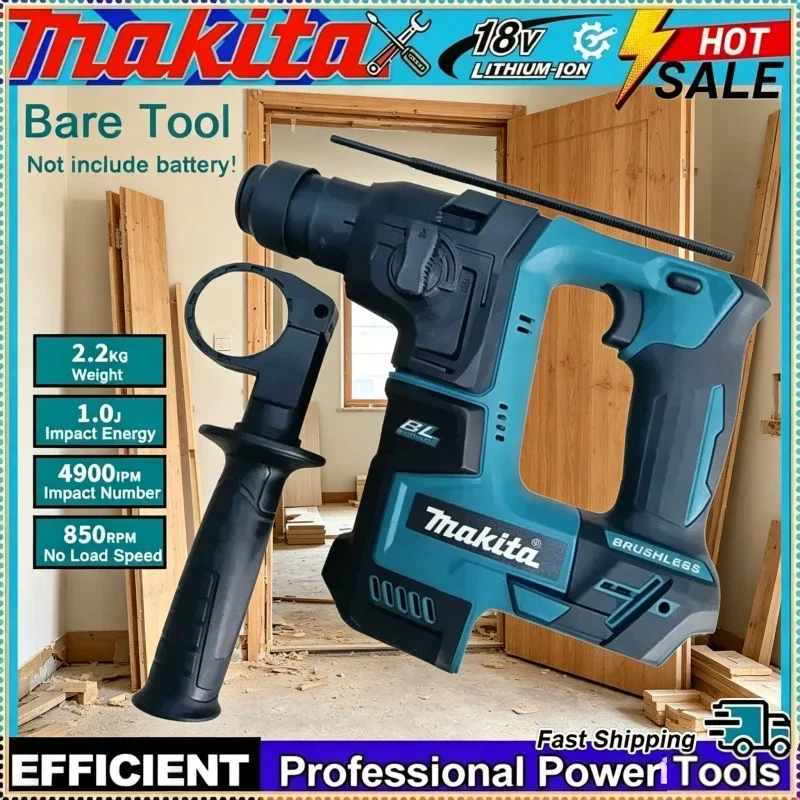 Woodworking Hammer - Makita WXDC01 Bürstenloser Akku-Bohrhammer Lithium-Batterie 18V