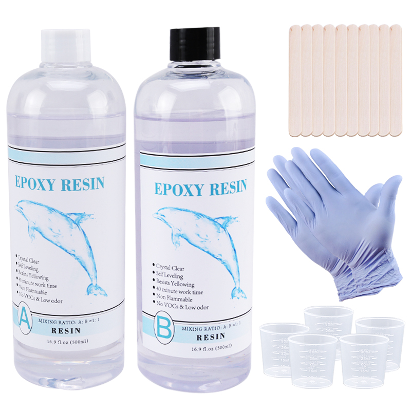 Woodworking Epoxy - 1:1 klares Epoxidharz, kristallklares Kunstharz, Epoxidharz,