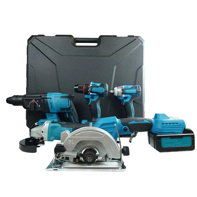 Woodworking Hammer - Hit-Produkt: 5-teiliges, hochwertiges, sicheres Lithium-Akku-Bohrhammer-Set mit