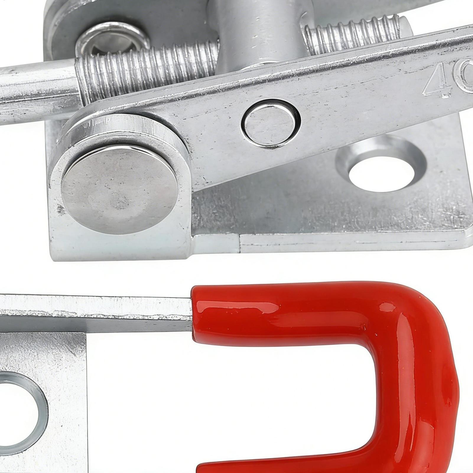 Woodworking Clamp - Kippverschlussklemme, 10-teilig, rostfrei, Schnellverschluss, verstellbarer Türverschluss,