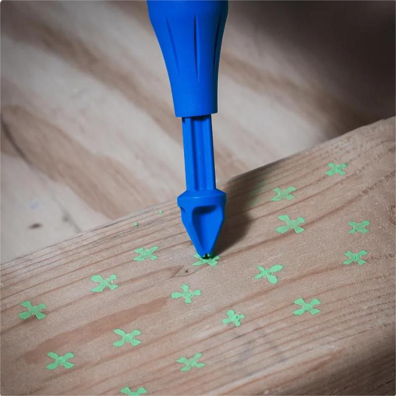 Woodworking Finishing - 1 Stück Tintenstrahl-Wasserfarben-Positionierstift Grün für Notizbücher