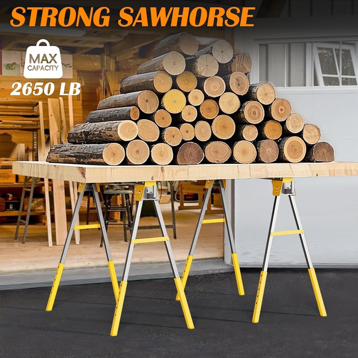 Höhenverstellbare Sägebock-Set – Woodworking Carpenter Bewertung und Preis