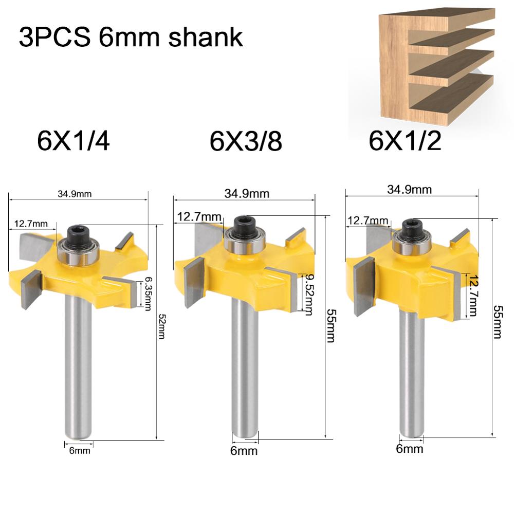 1/3 Stück 6mm 1/4