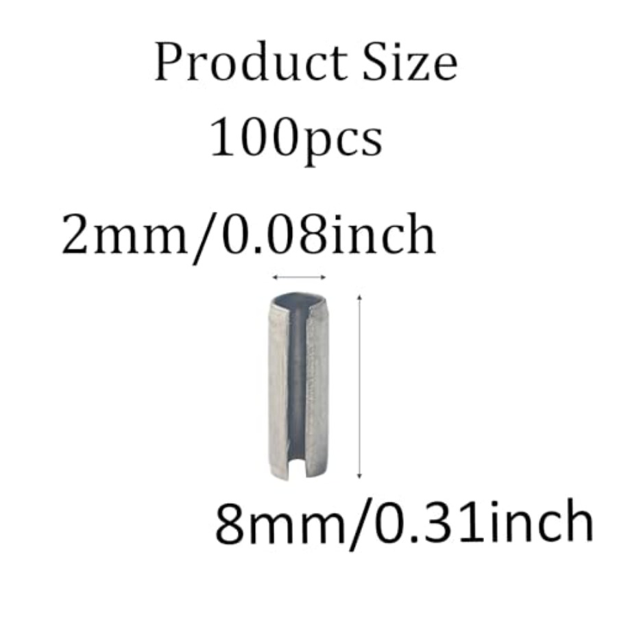100 Stück geschlitzte Federsti – Woodworking Finishing Bewertung und Preis