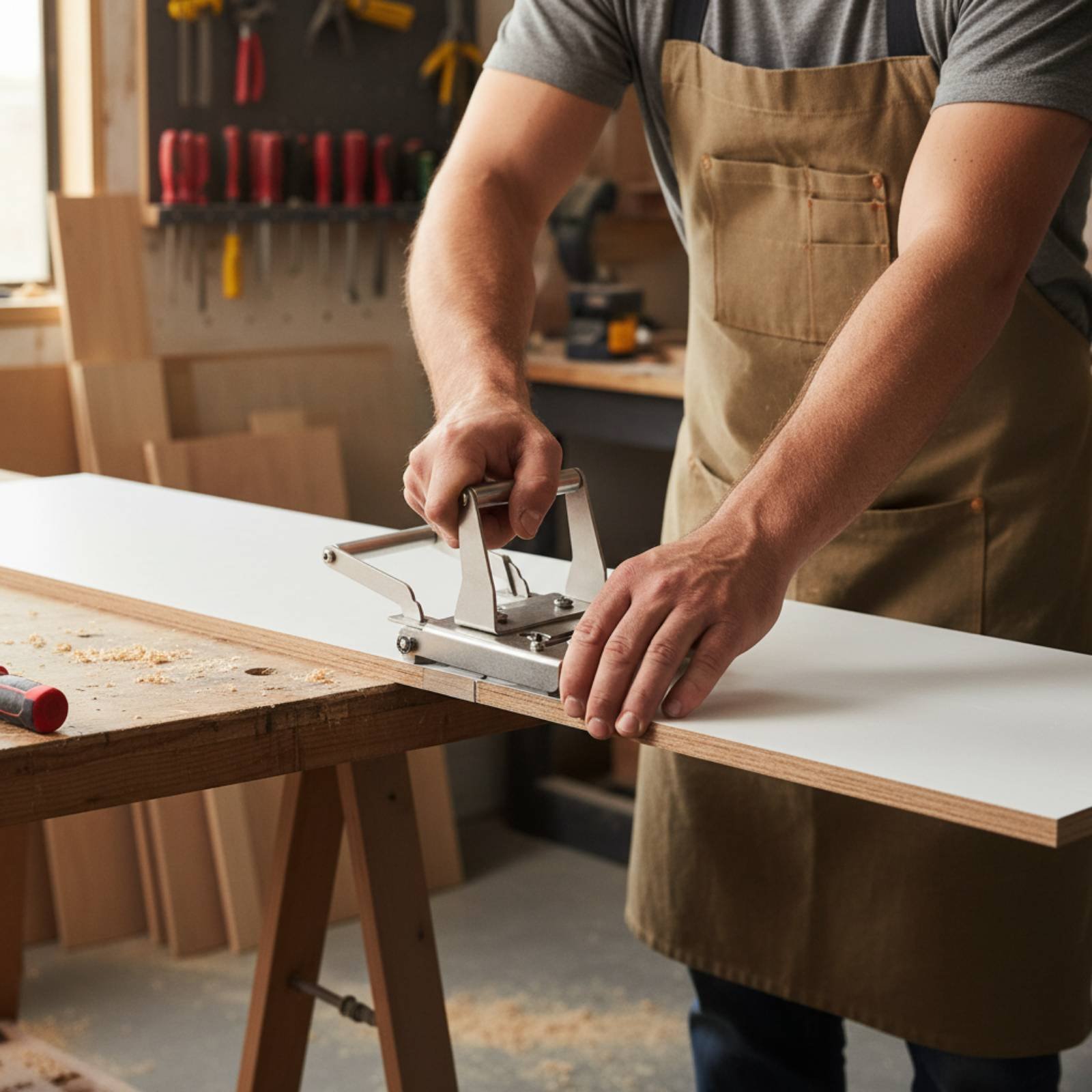 Manueller Kantenbandtrimmer, e – Woodworking Carpenter Bewertung und Preis