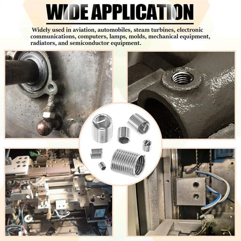 60-teiliges Spiraldraht-Gewind – Woodworking Finishing Bewertung und Preis
