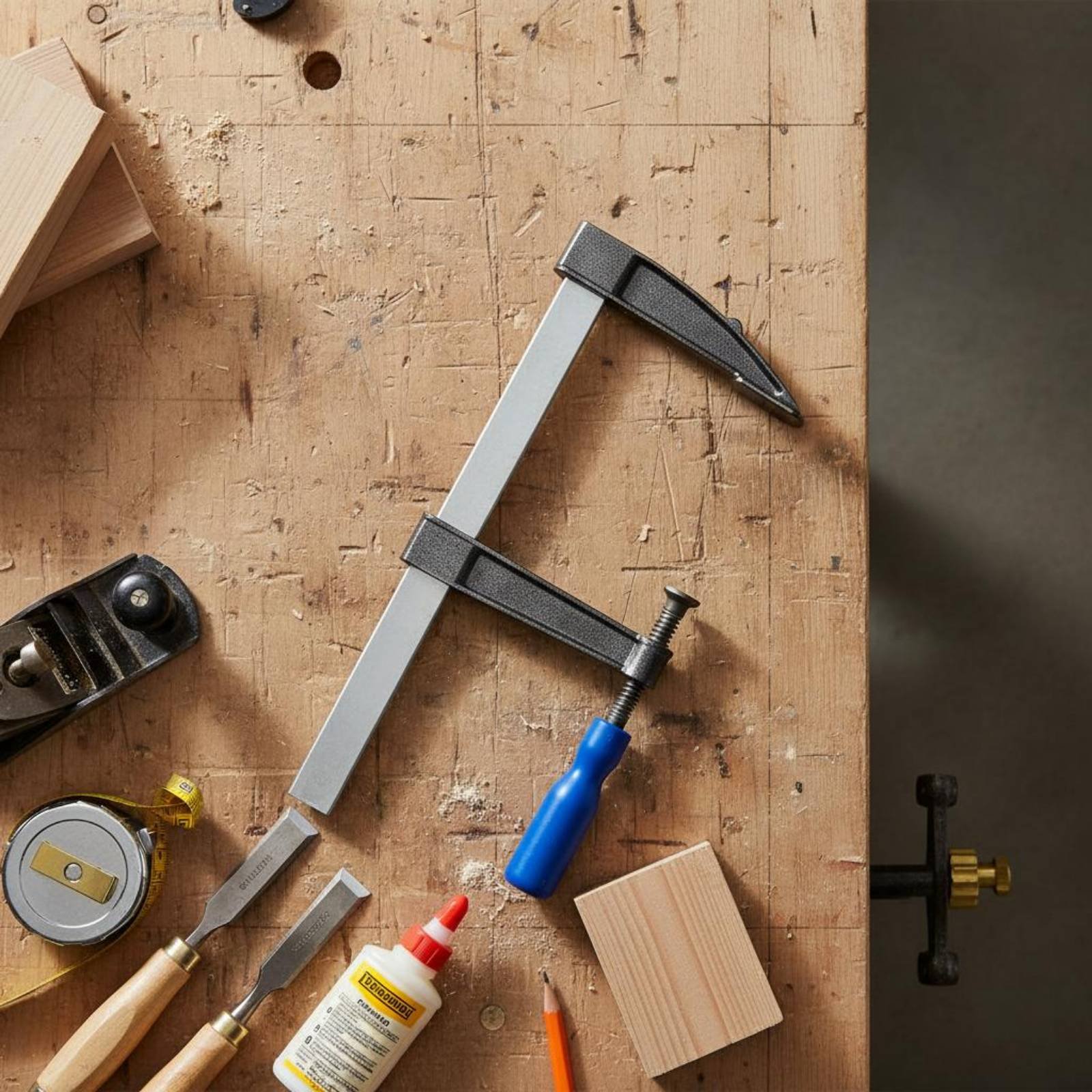 F-Klemme, mühelose Einstellung – Woodworking Clamp Bewertung und Preis