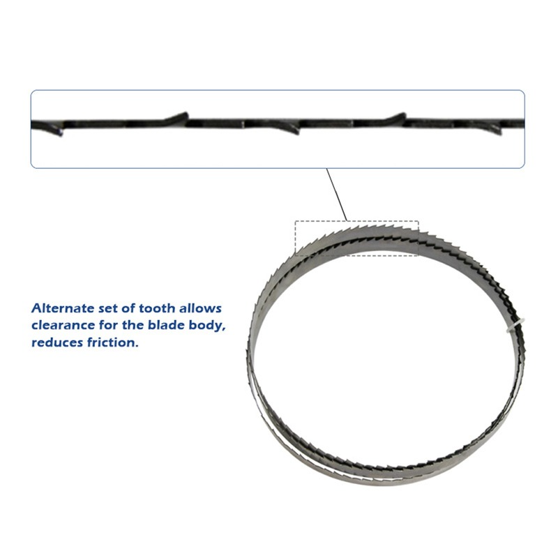 3-teiliges SK5-Kohlenstoff-Ban – Band Saw Blade Bewertung und Preis