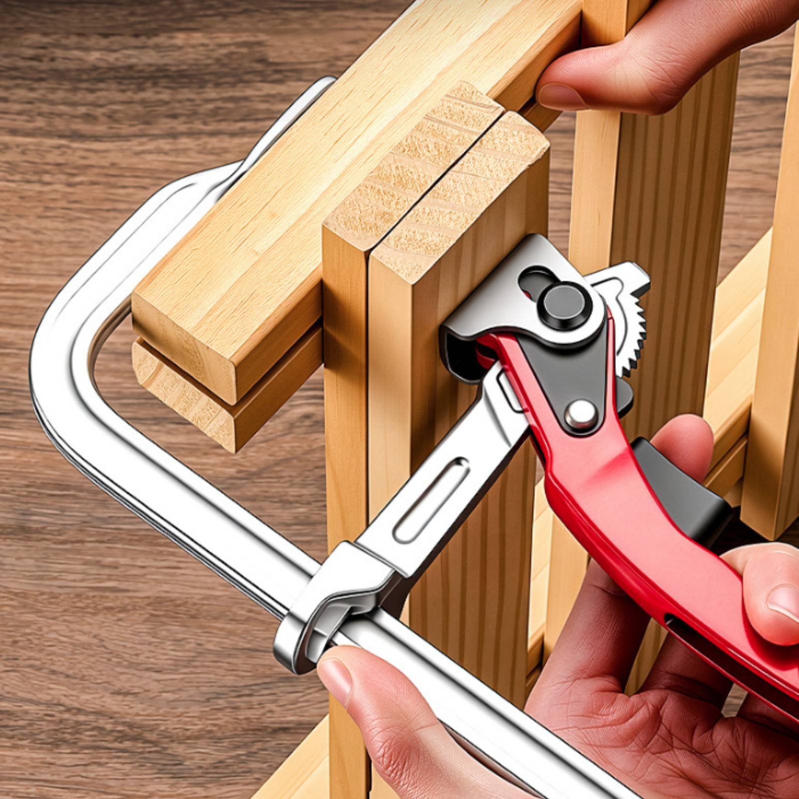 2 Stück Ratschen-F-Klemmen, ve – Woodworking Clamp Bewertung und Preis