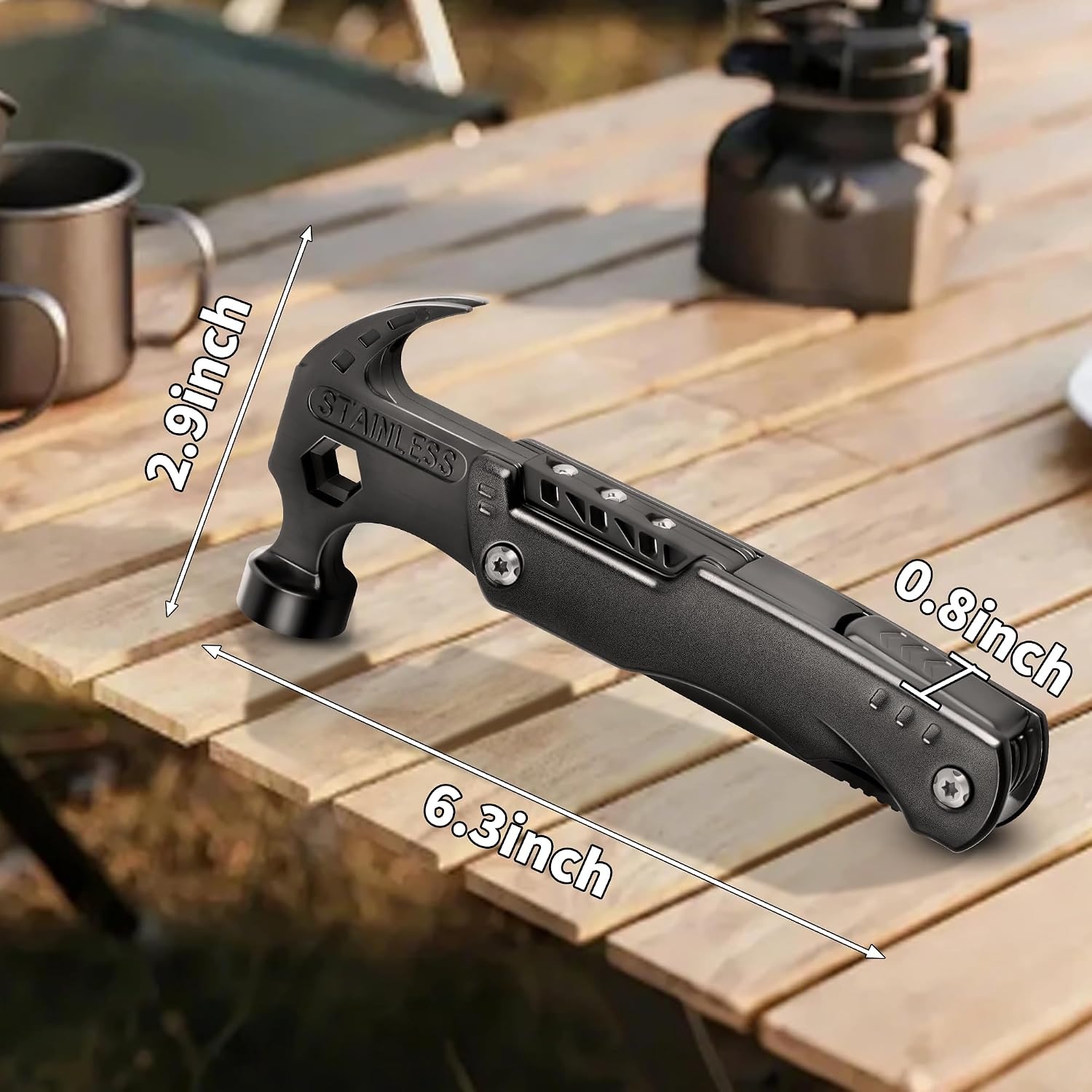 Outdoor-Multitool Camping Mult – Woodworking Hammer Bewertung und Preis