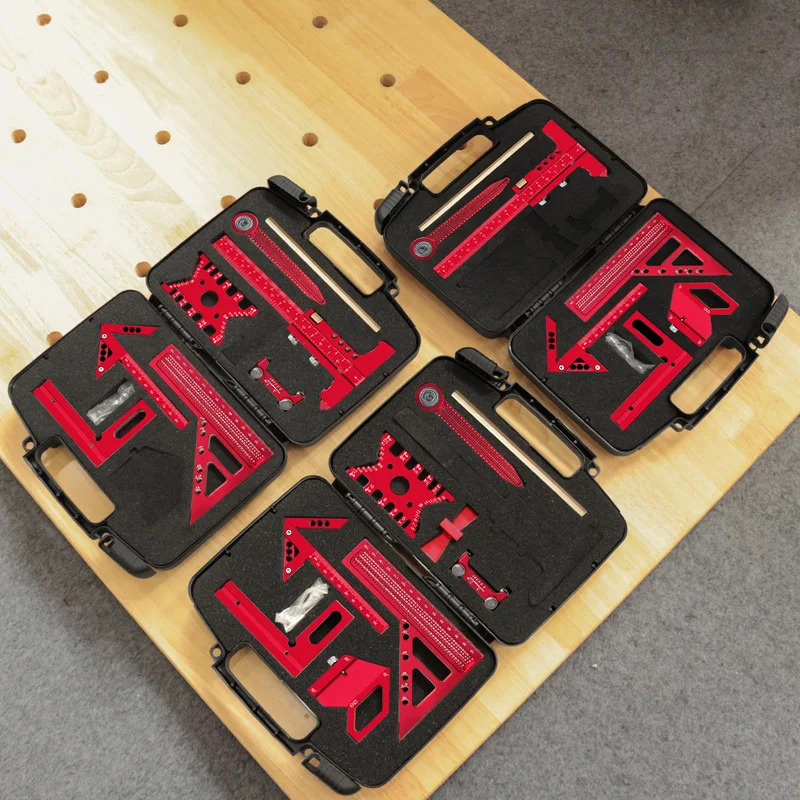 Quadratisches Aluminium-Set fü – Woodworking Carpenter Bewertung und Preis