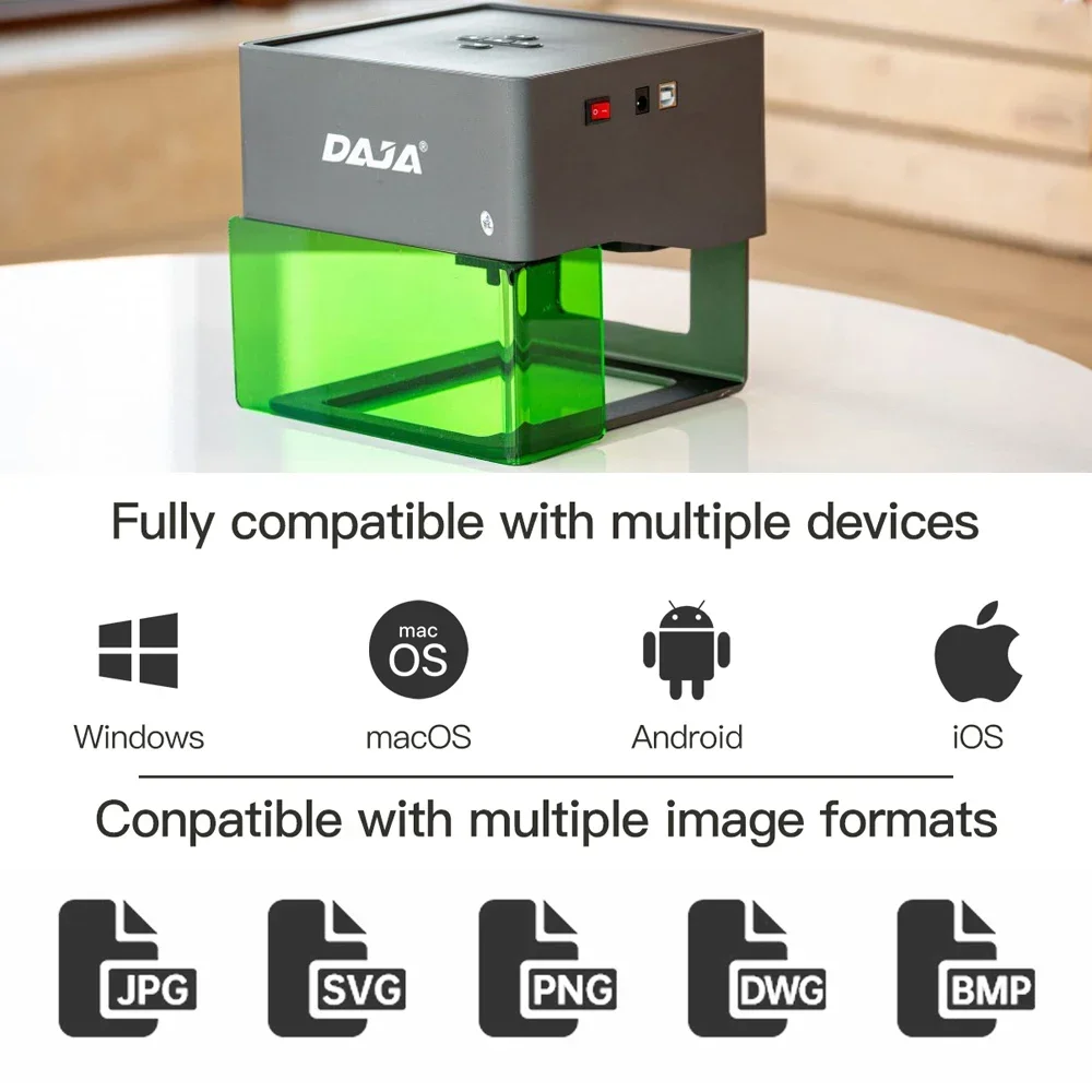 DAJA Lasergravierer CNC DIY DJ – Woodworking Logo Bewertung und Preis