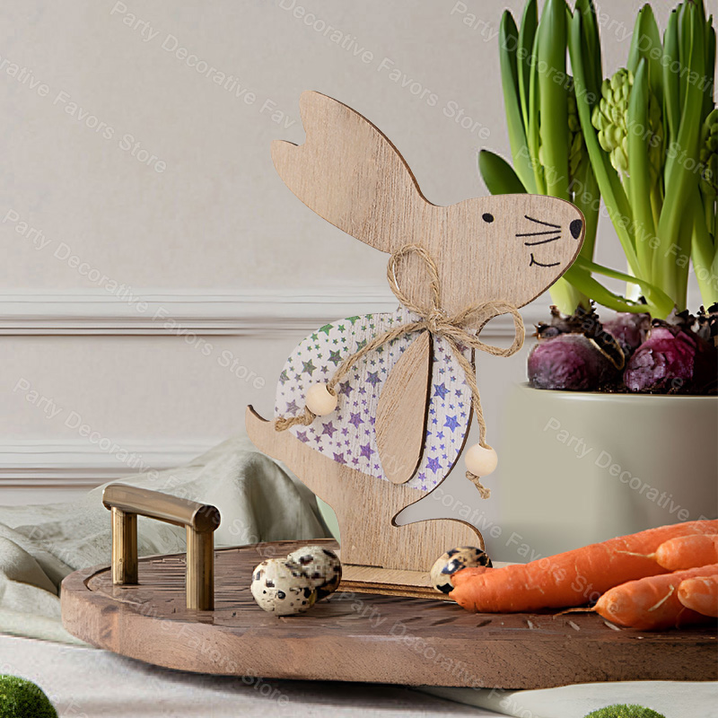 Ostern-Kaninchen-Ornament aus  – Woodworking Rabbet Bewertung und Preis