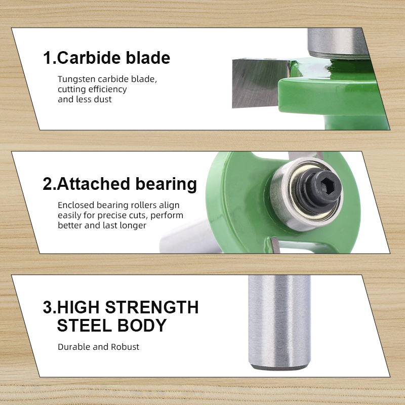 HAMPTON Fräser, 8 mm Schaft, T – Woodworking Rabbet Bewertung und Preis