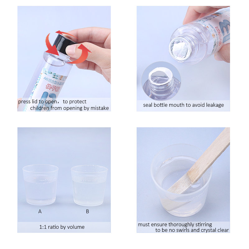 1:1 klares Epoxidharz, kristal – Woodworking Epoxy Bewertung und Preis