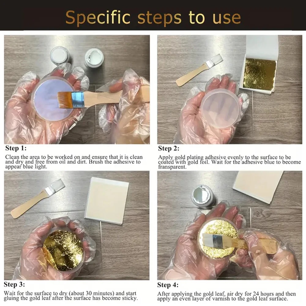 100 ml/200 ml Golden Leaf Verg – Woodworking Epoxy Bewertung und Preis
