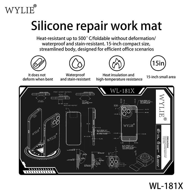 WYLIE WL-181X Silikon-Lötmatte – Woodworking Women Bewertung und Preis