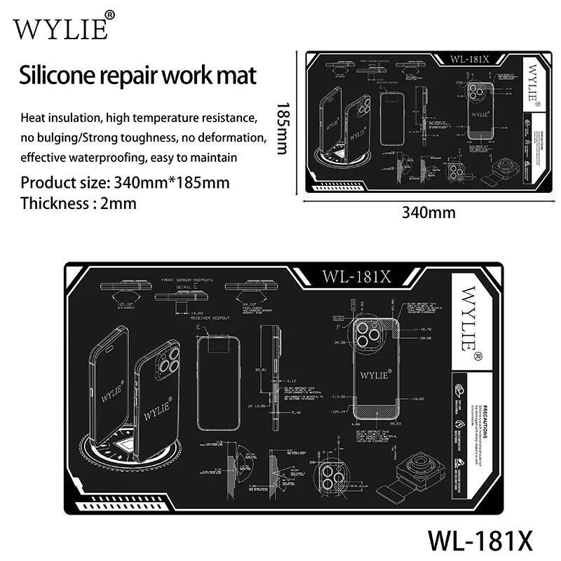 WYLIE WL-181X Silikon-Lötmatte – Woodworking Women Bewertung und Preis
