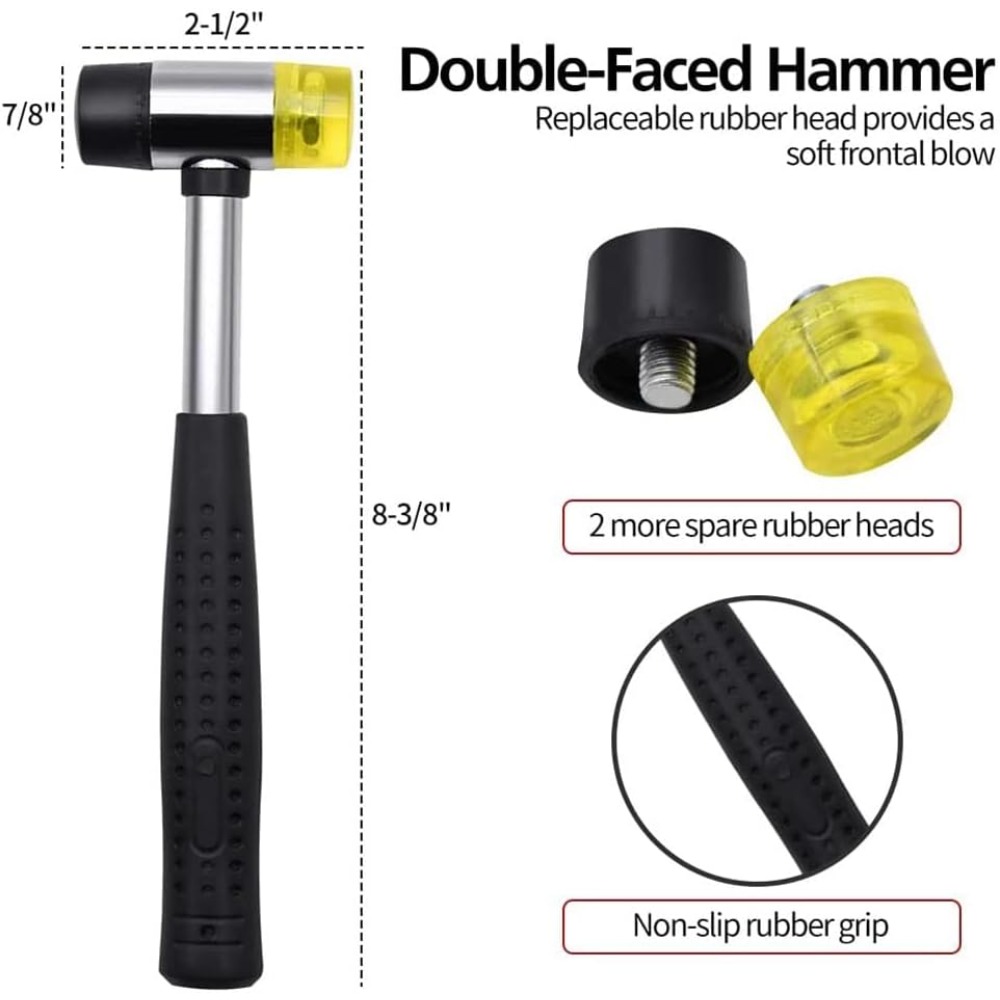 13-teiliges Rollenset, Aufbewa – Woodworking Hammer Bewertung und Preis