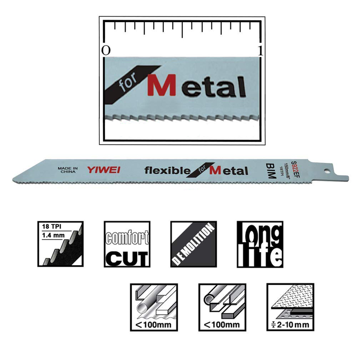 Robuste Säbelsägeblätter zum S – Band Saw Blade Bewertung und Preis