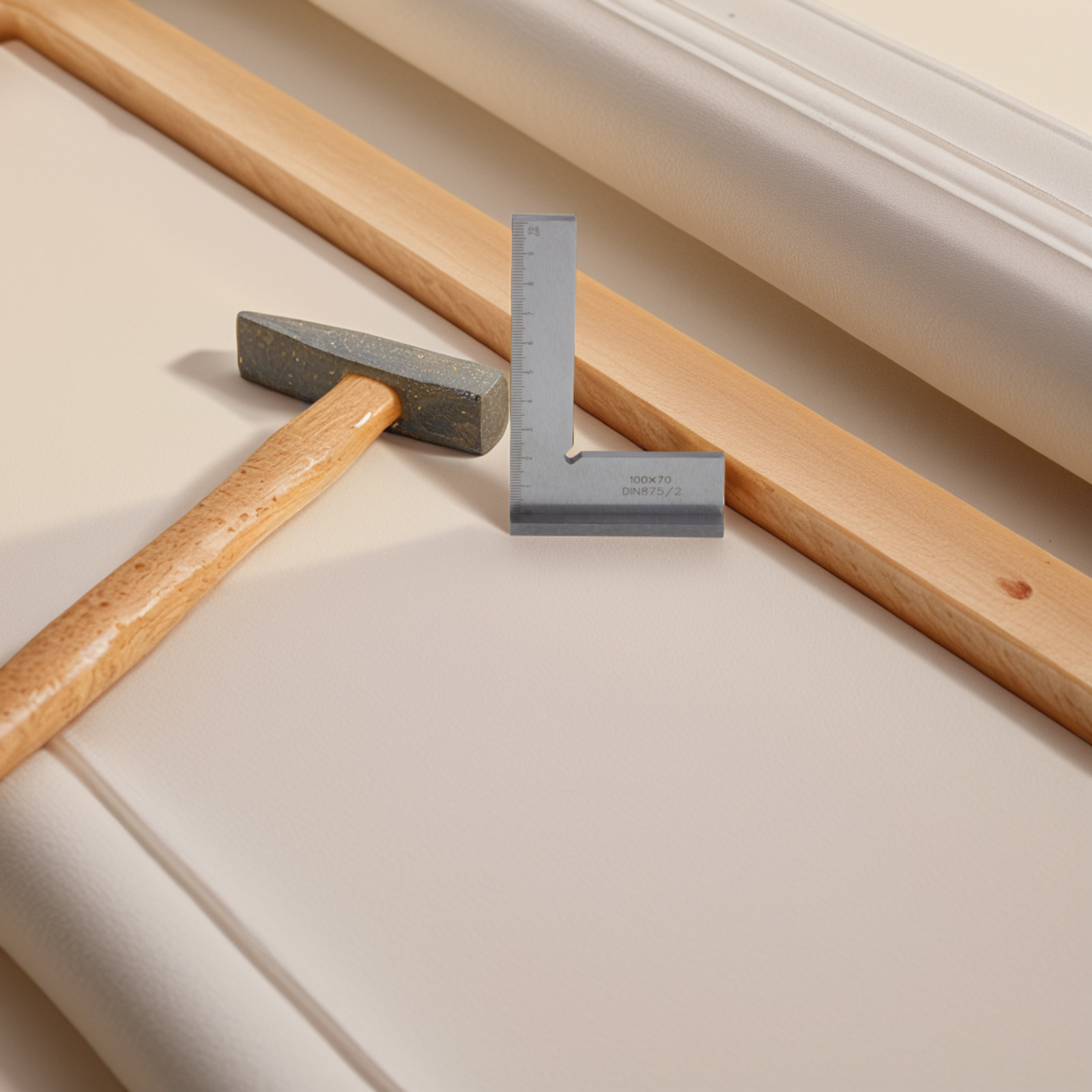 Stahl-Quadratlineal mit Doppel – Woodworking Carpenter Bewertung und Preis